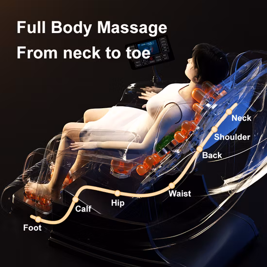 Produit le plus vendu Sillon Masajedor 4D chaise de Massage de luxe à gravité zéro multi-fonction 4D chaise de Massage de luxe 4D